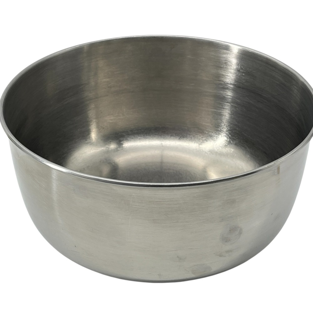 Sunbeam Mixmaster Mixer Stainless Steel Mixing Bowls Pair 4 Qt & 1.5 Qt Vintage - Picture 5 of 10